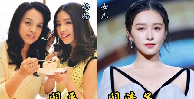 18对明星母女对比，李洛伊和妈妈张咪的风格很像，沈月的颜值一点不输妈妈邱淑贞，刘