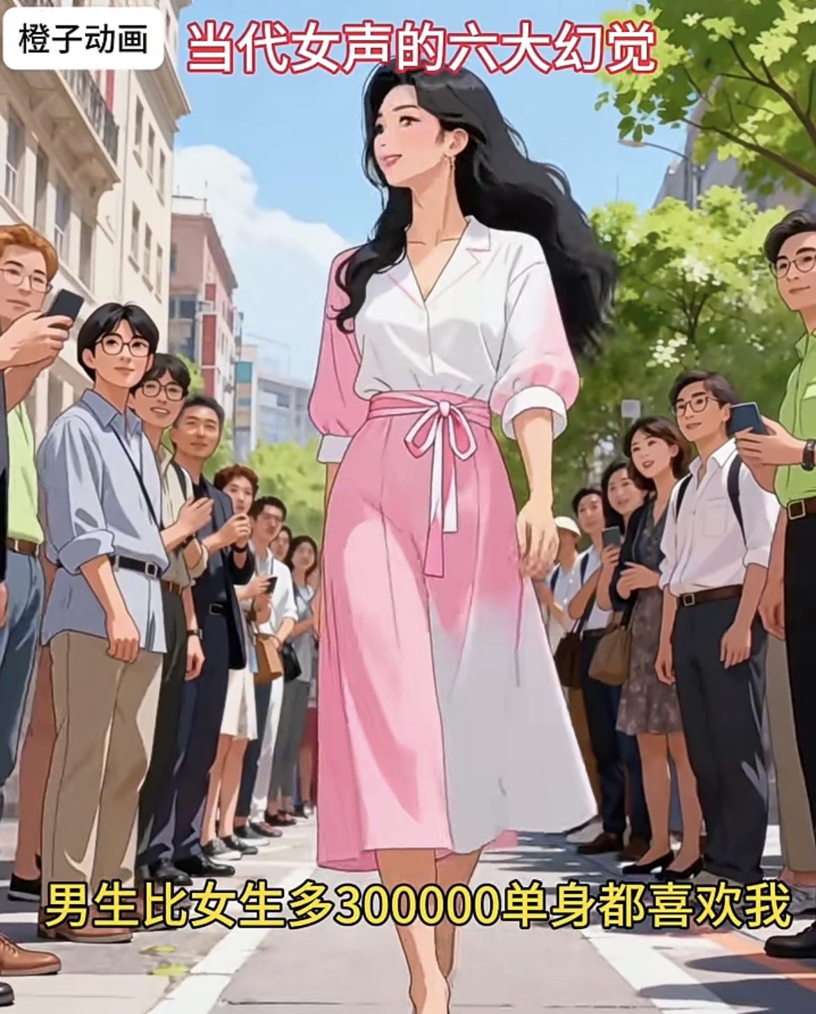 “当代女生的六大幻觉哈哈”[笑着哭][笑着哭]