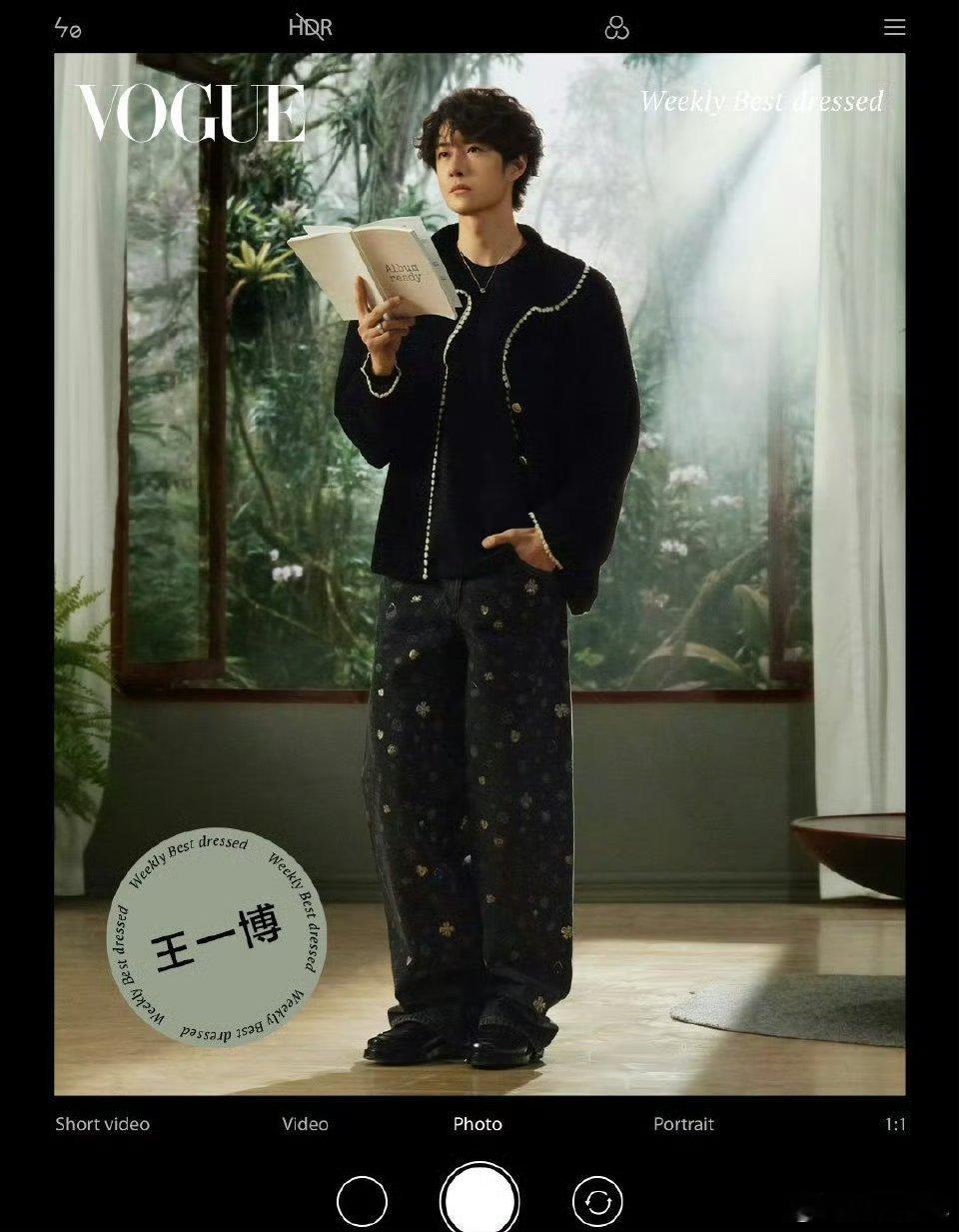 王一博肖战VOGUE一周最佳穿搭这才是顶奢适配天花板！王一博法式松弛感封神，肖
