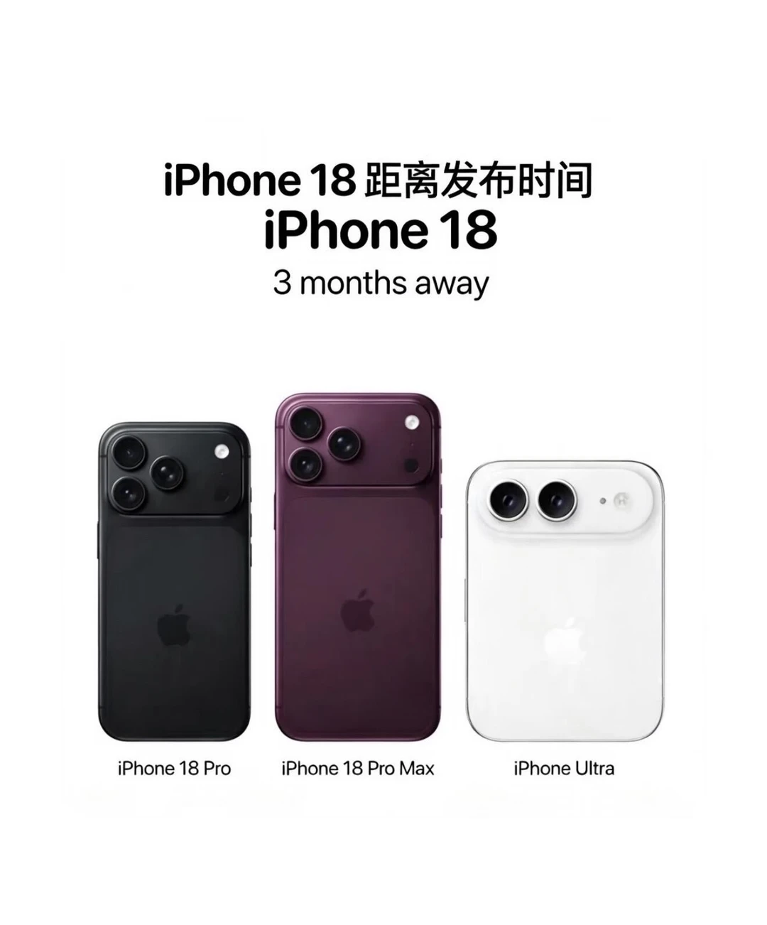 iPhone18颜色已确认！有没有你喜欢的颜色？