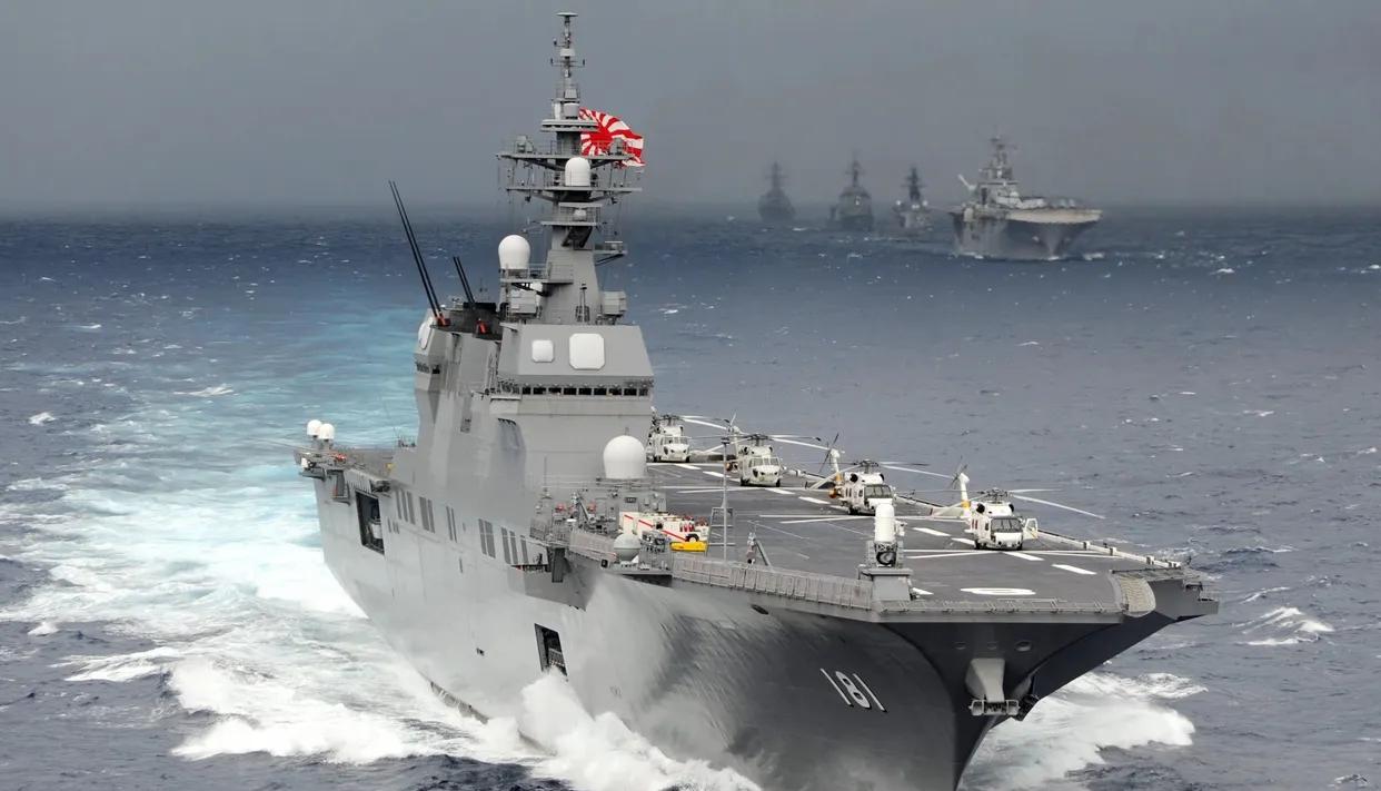 日本军舰关闭AIS信号，闯入台湾海峡，历史上4月17日是个“特殊节点”4月1