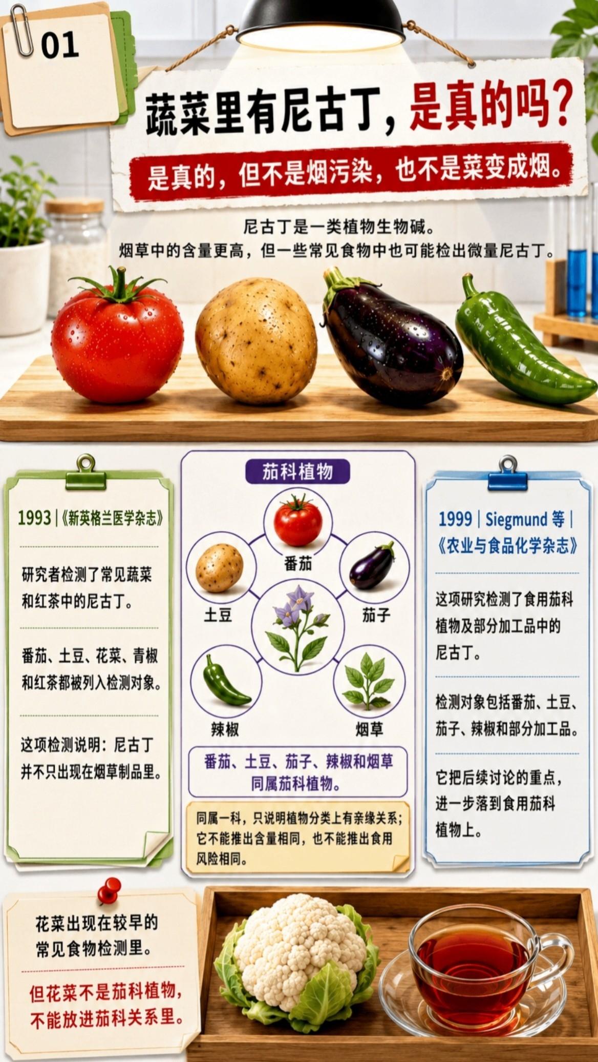 40个番茄摄入的尼古丁=1根烟？最近好多人刷到，说番茄、土豆、青椒里都有尼