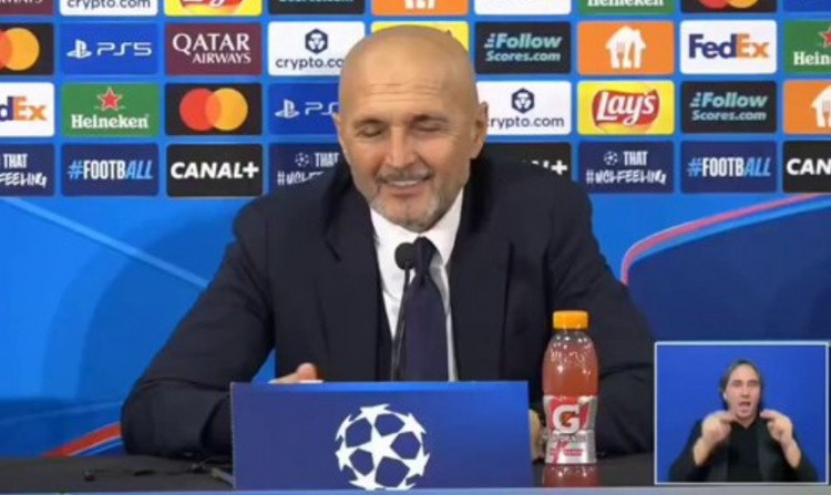 斯帕莱蒂: 孔蒂的言论我还以为是AI说的;进前八少踢两场或许更好