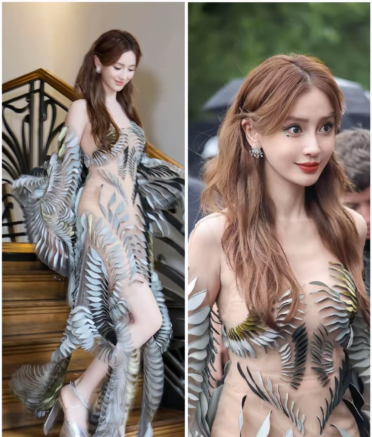 杨颖根本就不在乎塌不塌房她最有底气的不是前夫黄晓明夫，也不是演技，而是那从来