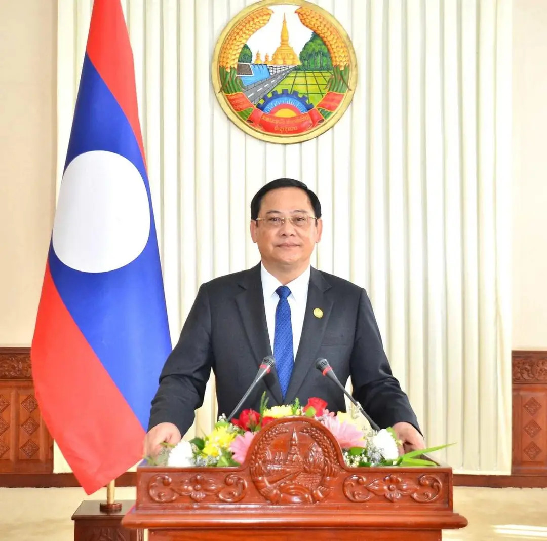 🔴老挝人民民主共和国第十届国会第一次会议3月23日在首都万象召开，会议选举老