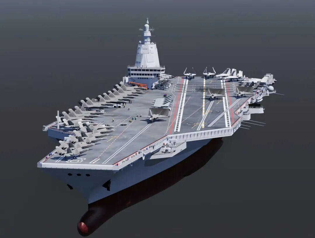 如果大连造船在建的是004型10+万吨级核动力航母（舷号20）。难说江南造船下