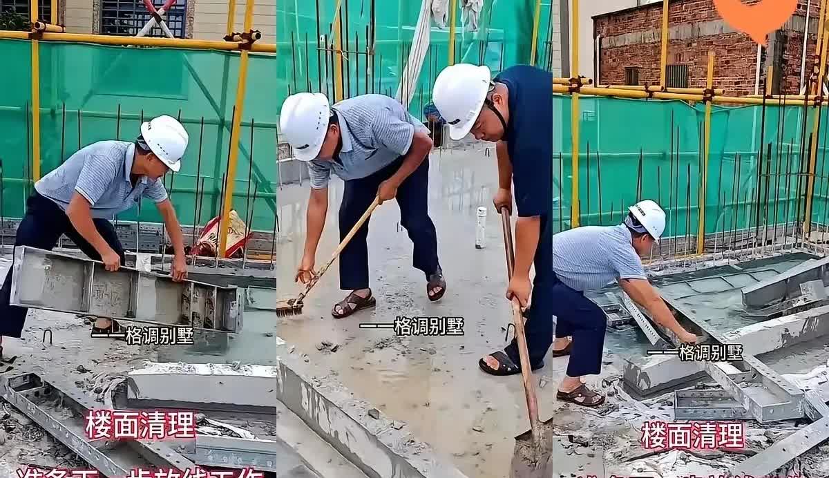 全红婵一家很聪明的样子，施工队根本不能坑他们家，全红婵家的别墅要建的规模不小，毕