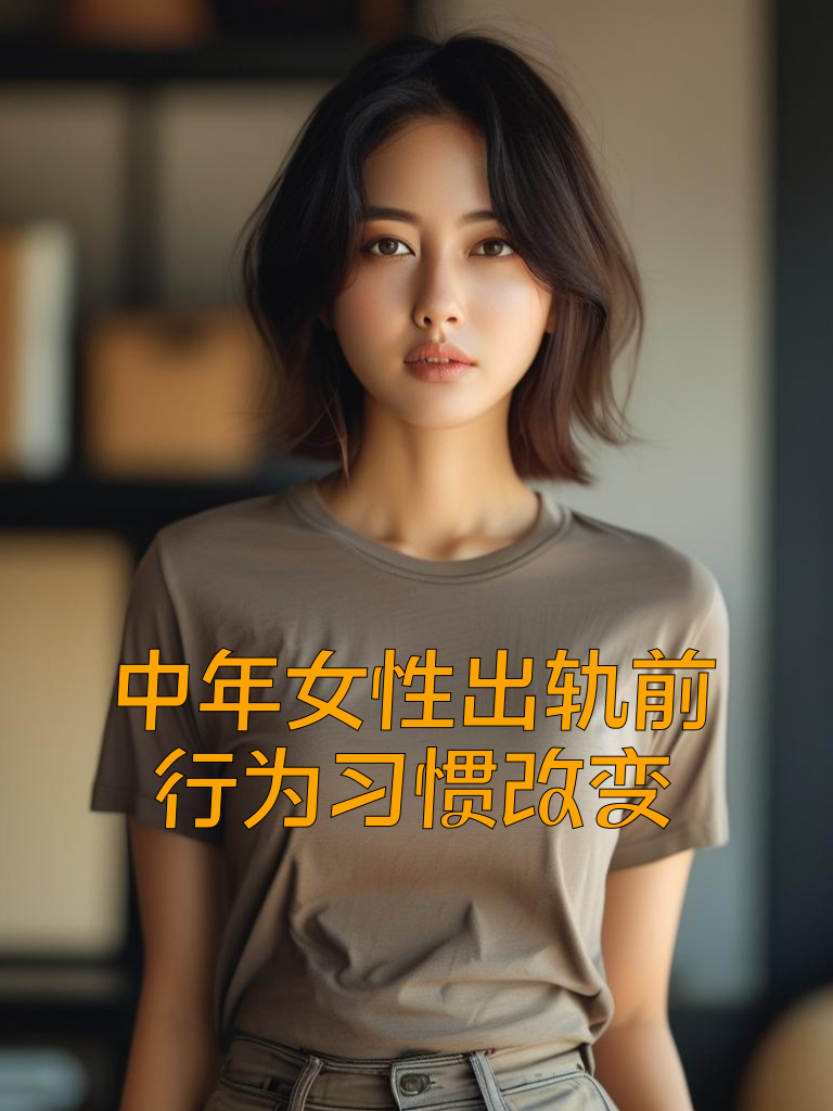 中年女性出轨前，行为习惯改变