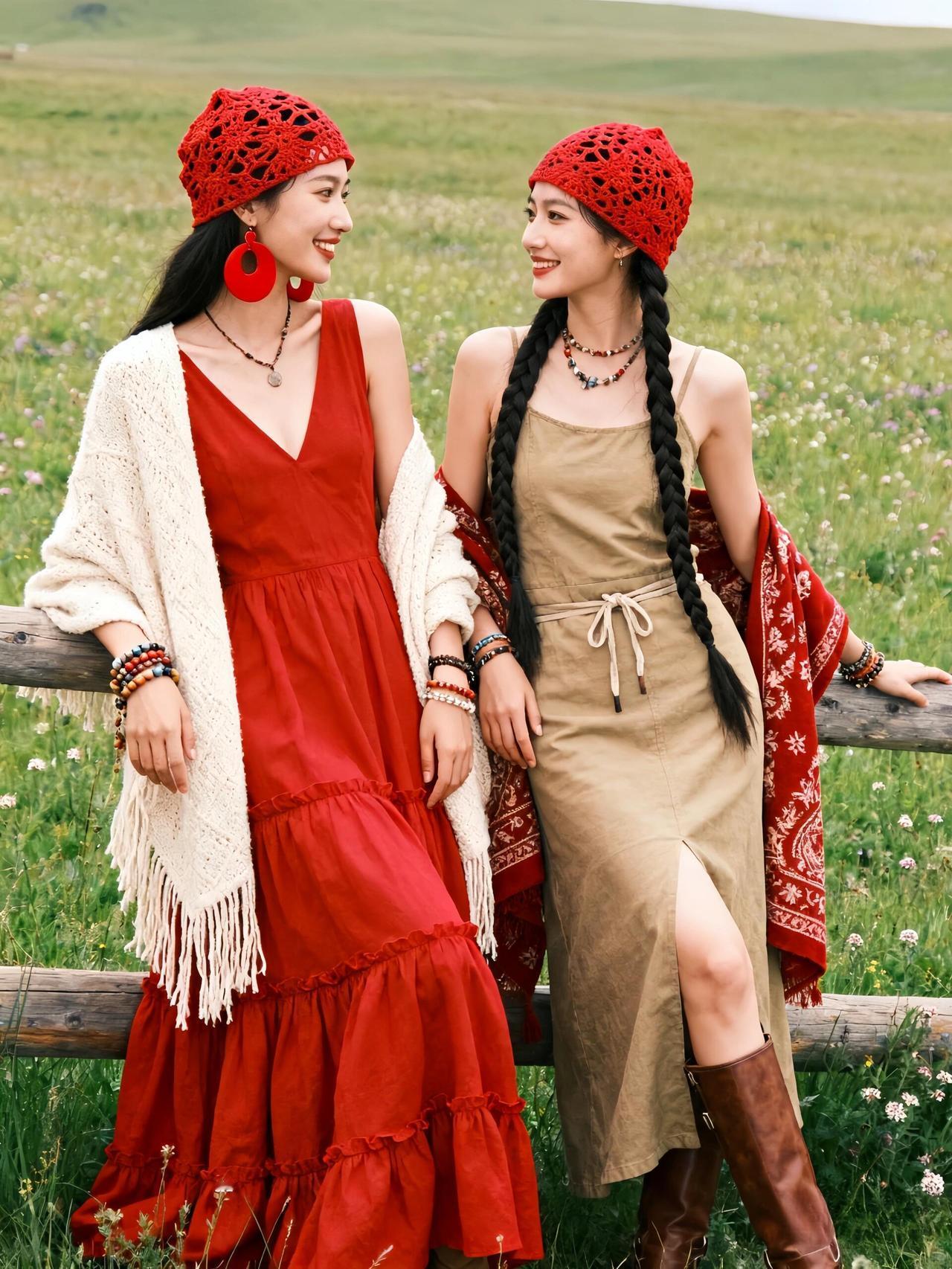 草原上的姐妹情