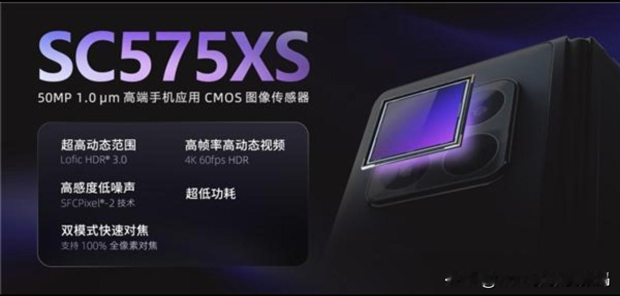 思特威（SmartSens）于2026年4月16日正式发布了新款5000万像素手