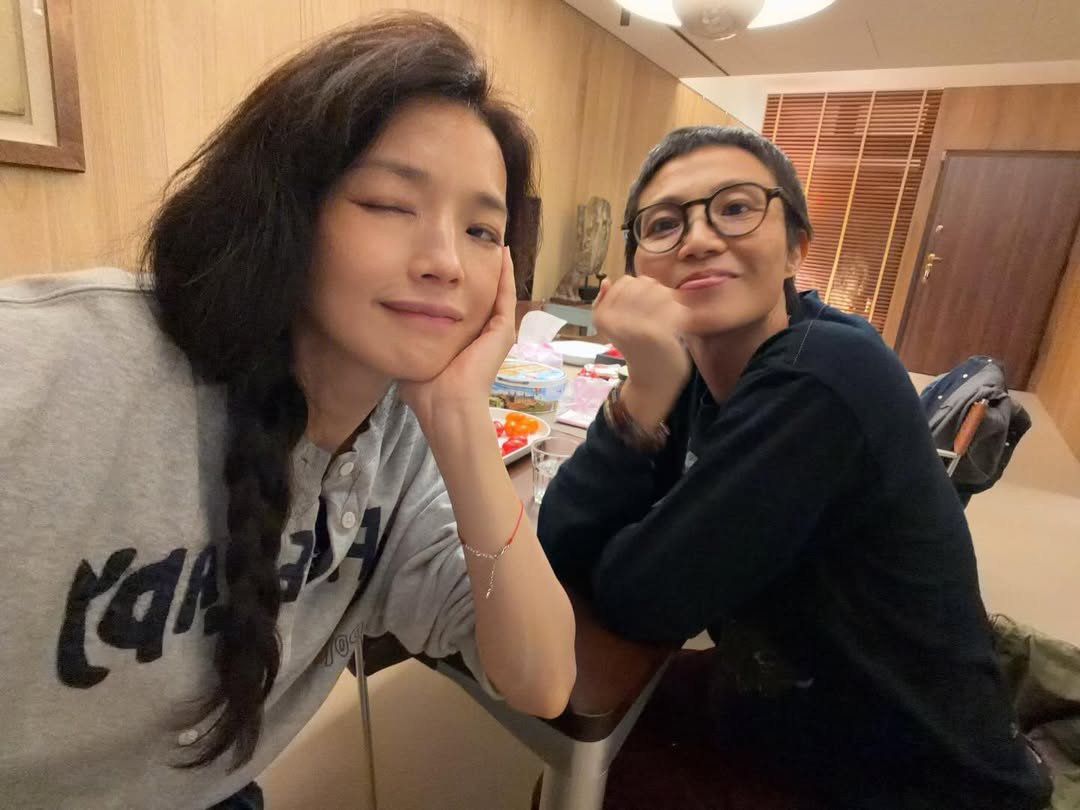 舒淇晒了一大波春节合照✨🥰