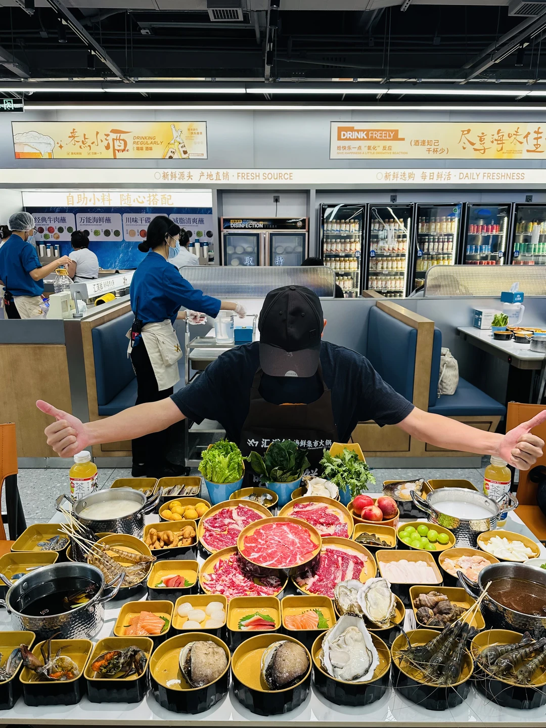 天河龙洞新晋平价海鲜集市！人均两位数吃爽