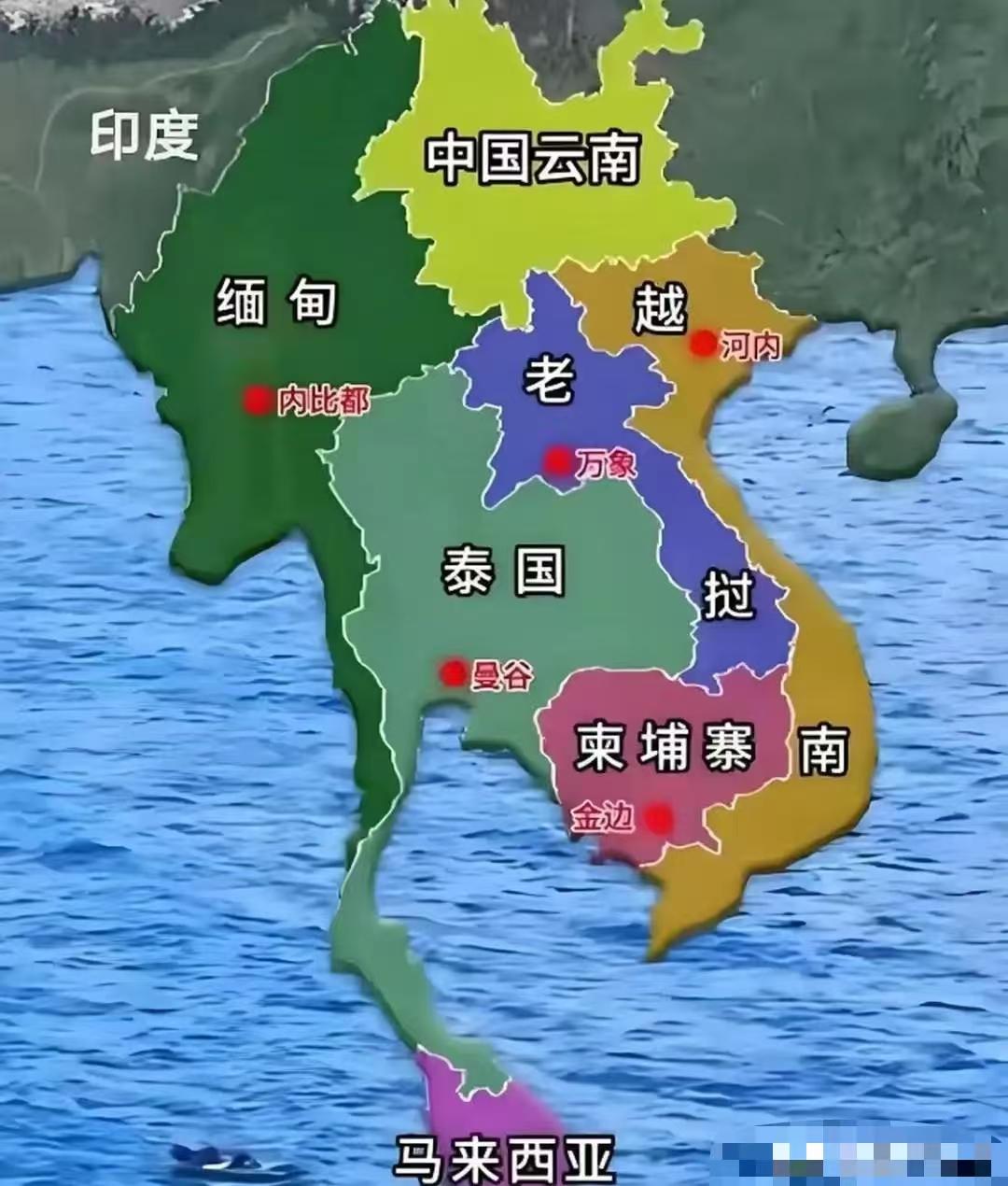 柬埔寨呀柬埔寨你说你周边几个邻居哪个不能好好处，偏偏去惹泰国这个硬茬子。人