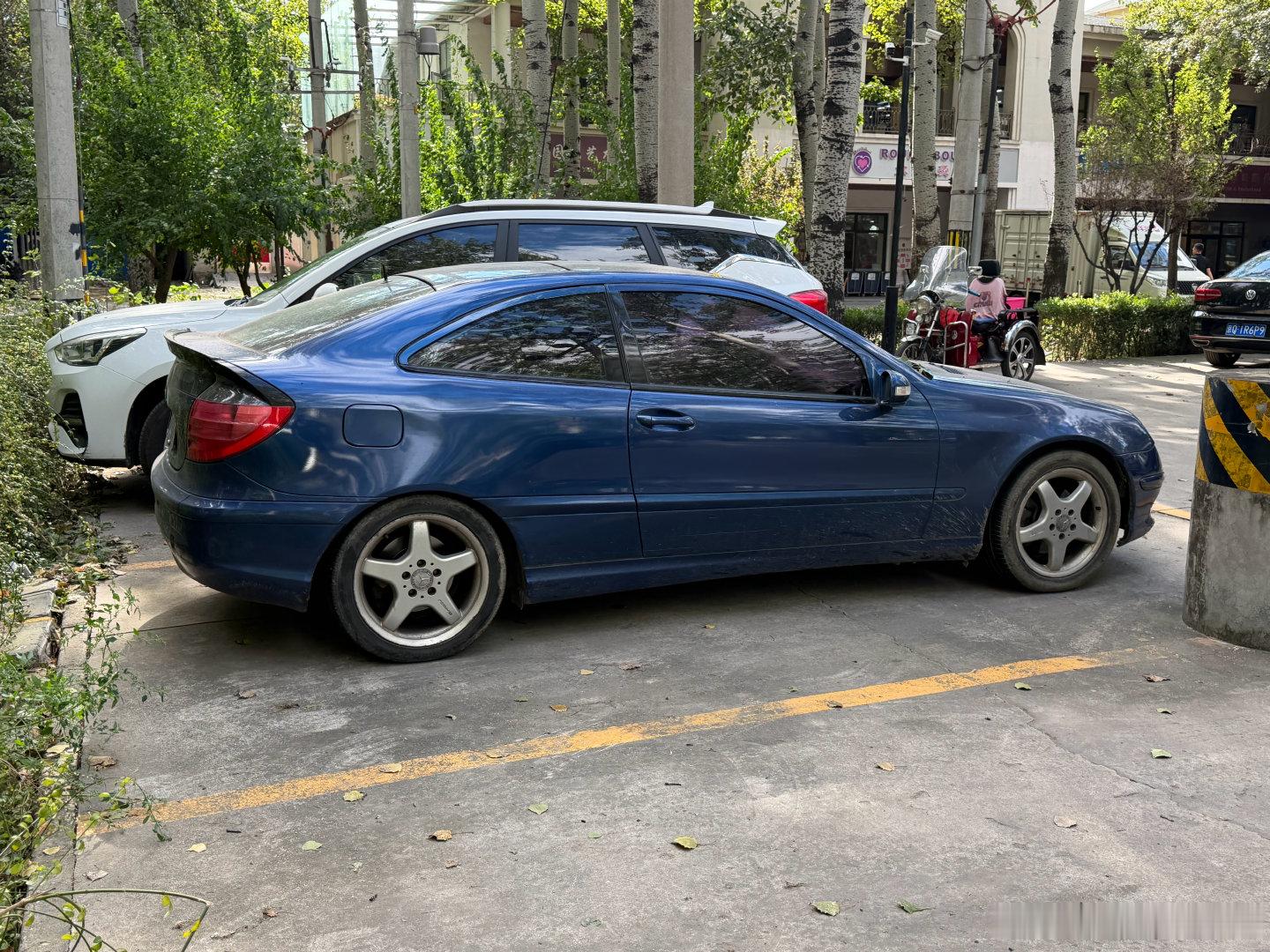奔驰CSportCoupe，还是北京的老牌，当年的这车现在对应的是什么车呢？[思考]#凯文聊车#​