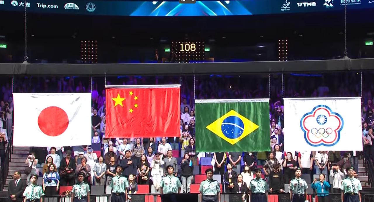 当五星红旗升起的时候，让我们更深刻的体会到，王楚钦这枚金牌的意义！感谢王