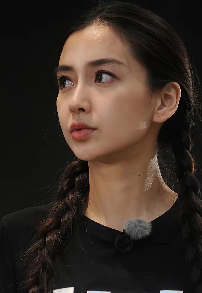 原来Angelababy录跑男真的不化妆啊