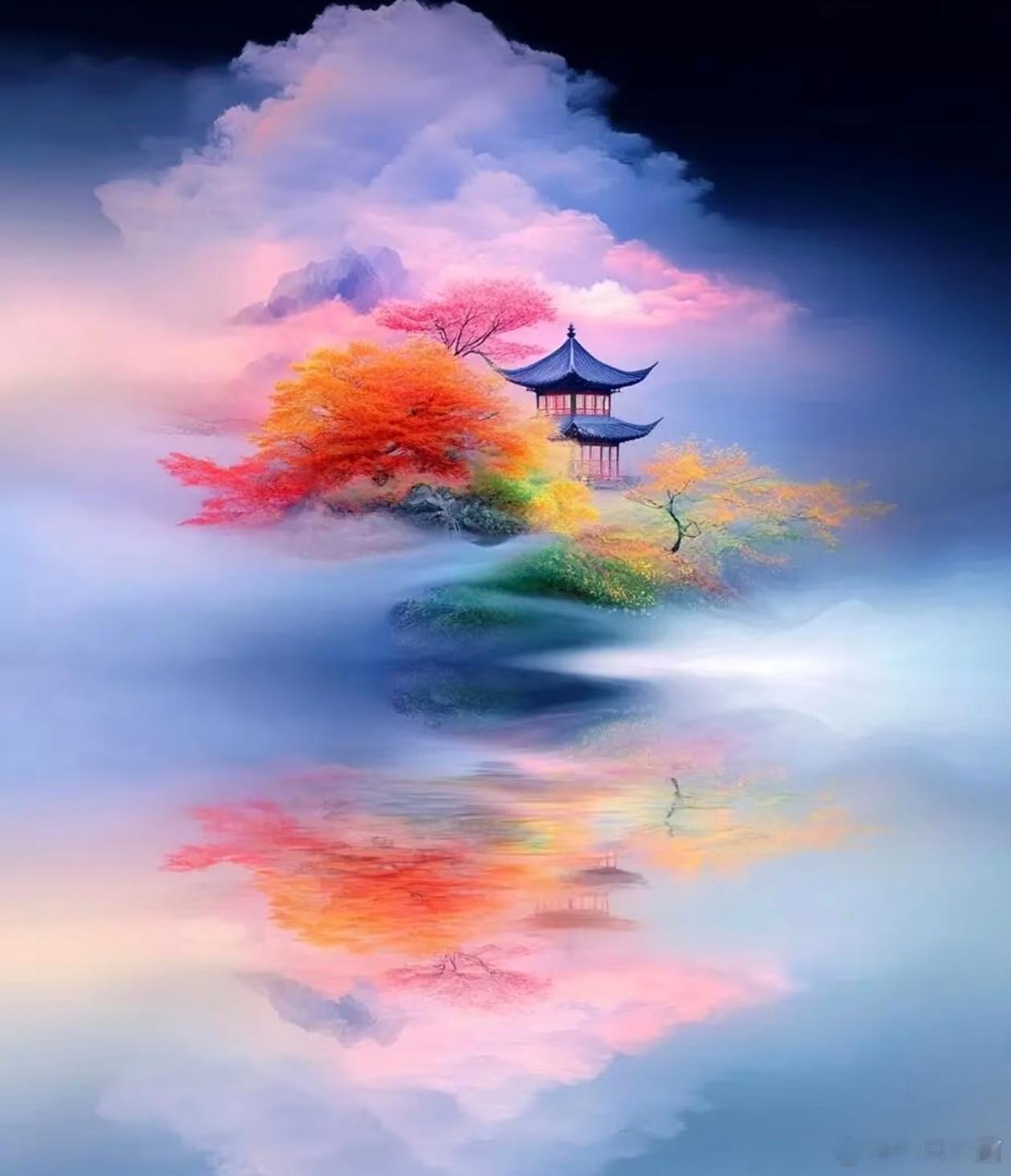 各位富婆，这张图片看起来是不是美轮美奂的呢？那说明你的好运要来了，不然是没有运气