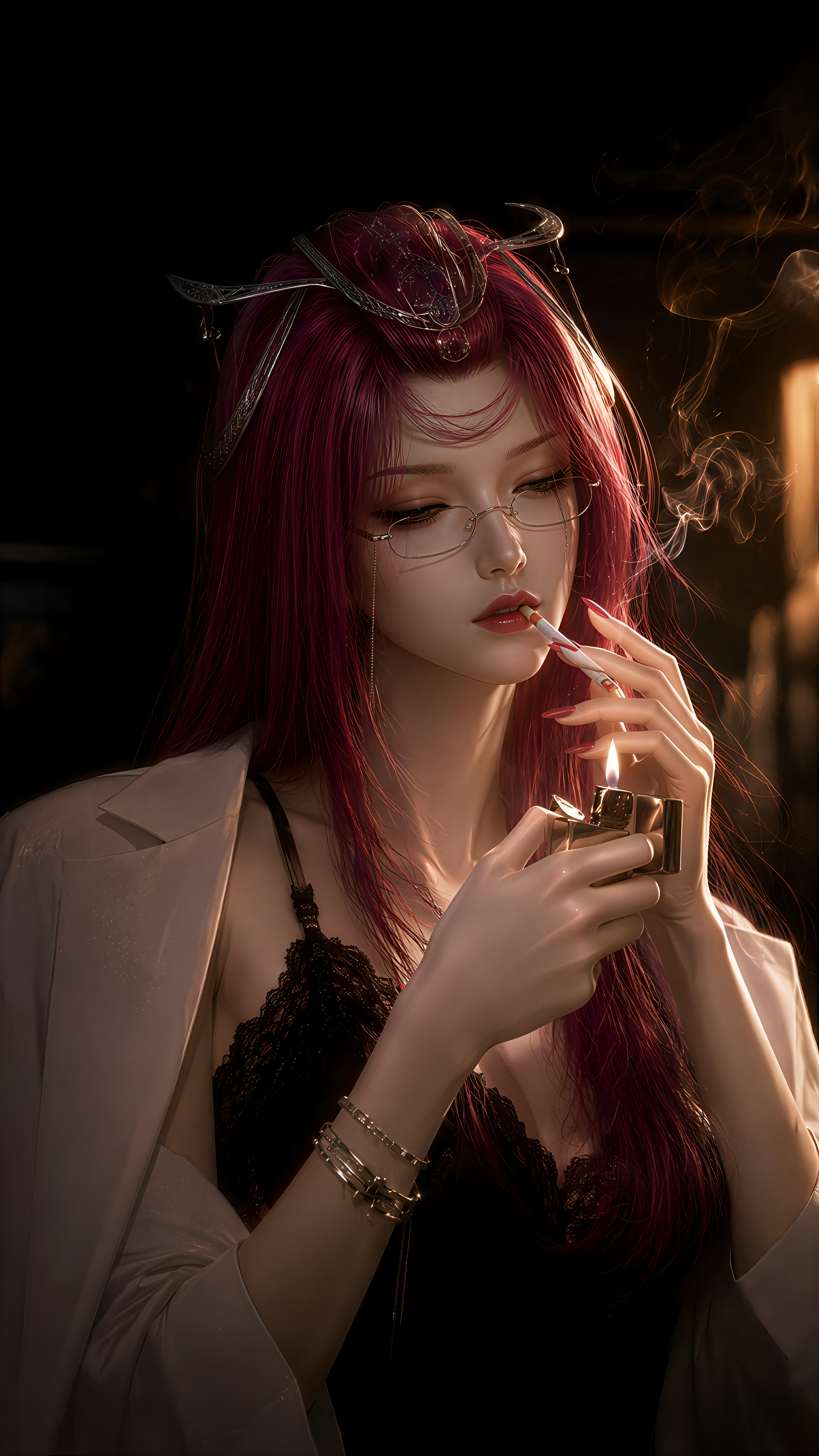 《秦时明月》国漫女神4K高清壁纸：山花开了又落，人间聚了又散！