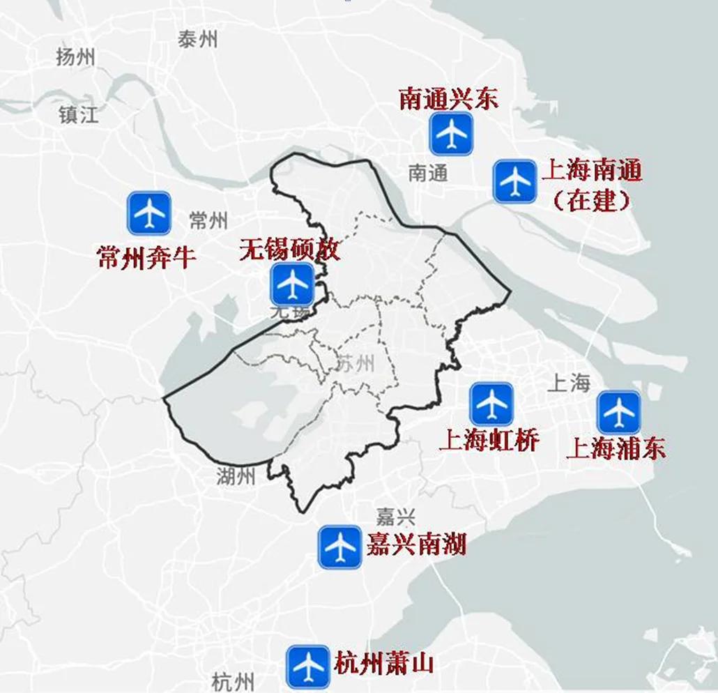 苏州要的不仅是一个机场，苏州真正要的是在长三角一体化成为国家战略背景下，一个由