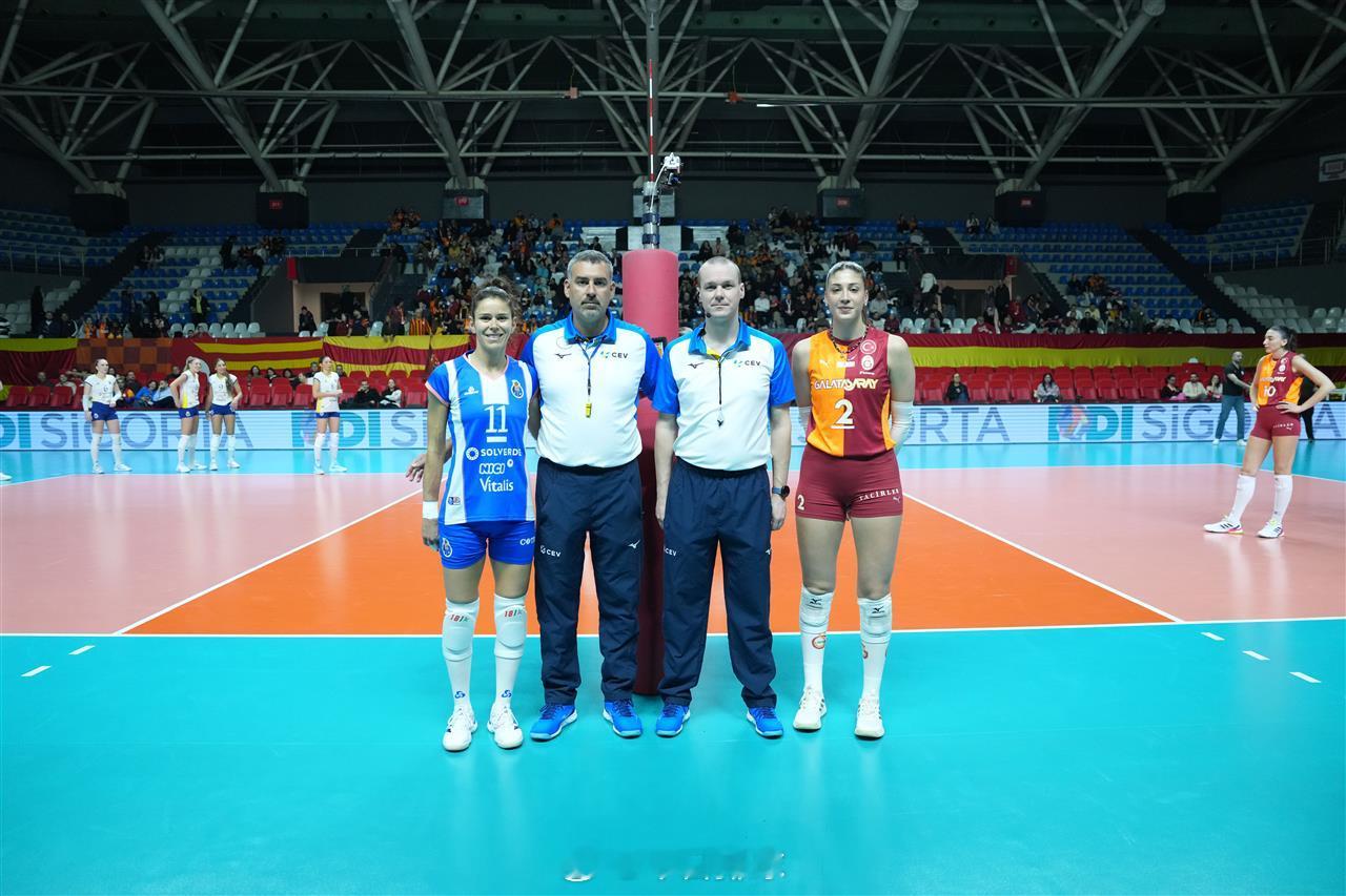 王媛媛【2026女排欧联杯加拉塔萨雷晋级十六强】十六分之一决赛次回合，北京时