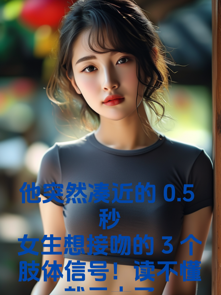 他突然凑近的0.5秒，女生想接吻的3个肢体信号！读不懂就亏大了