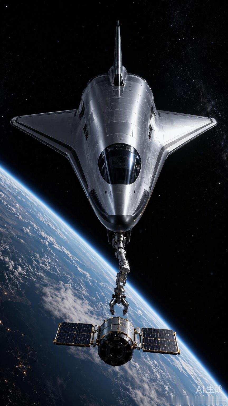 神龙空天飞机这次在轨捕获卫星的操作，最硬核的地方不在于它飞得有多高，而在于它玩出了“太空回收”的闭环