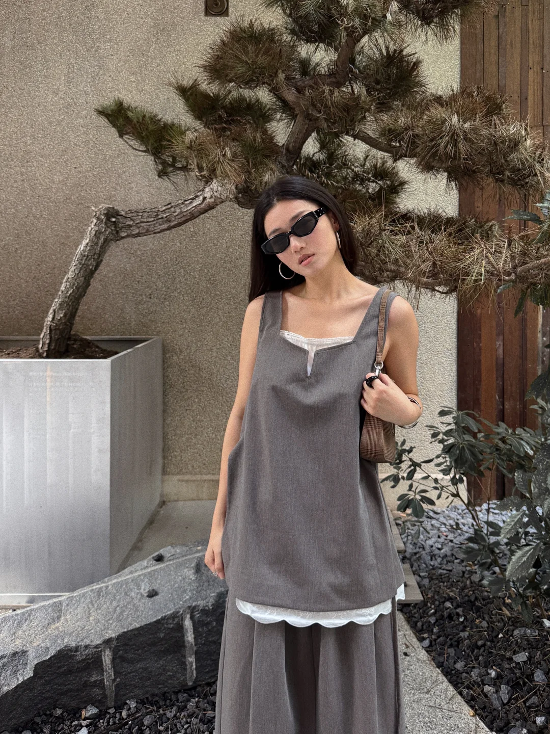 OOTD Inspo🍄‍🟫灰色太时髦啦！