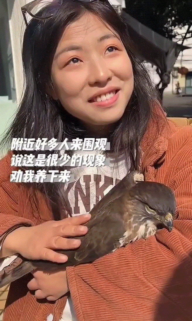 难得一见，四川一女子，趁着天气晴朗空气清新出门晒太阳，不料女子找了一个舒服的地方