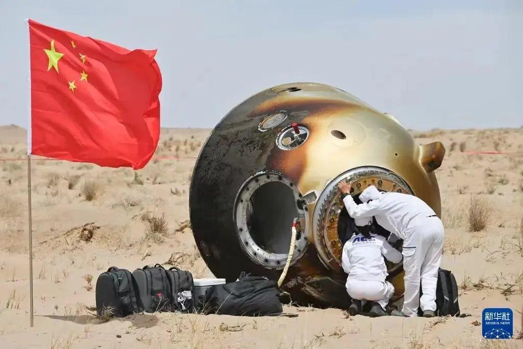 外国网友已经吵翻天了。到底还是中国技术太落后了。中国神舟19号返回，说是大新闻
