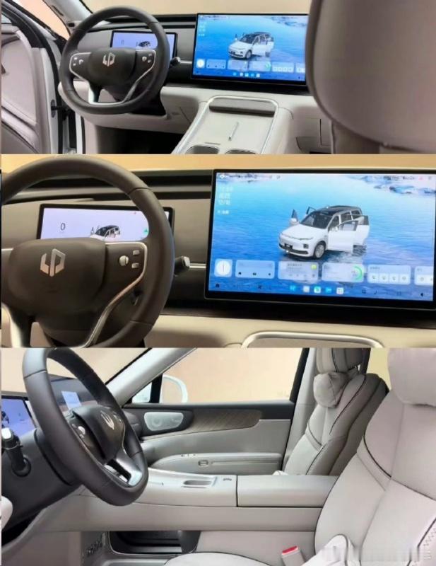 零跑D19内饰虽然还没正式公布，但是网上已经曝光的差不多了零重力座椅、后排多媒体