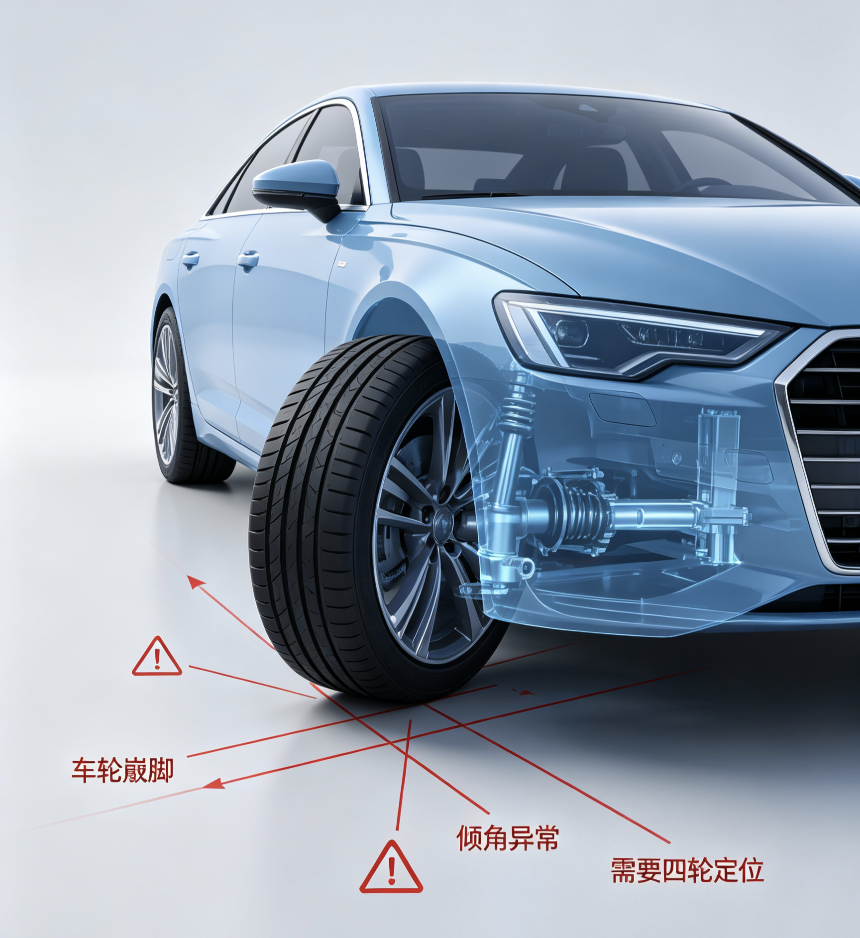 你知道为什么某新能源汽车品牌的车那么容易崴脚吗？根本原因就是拿油车的底盘、悬架标准来做新能源汽车的底