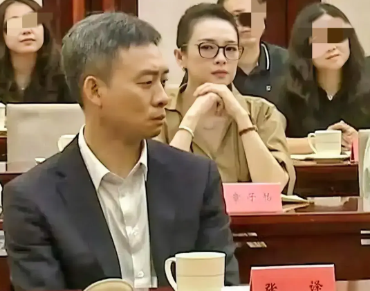 中宣部座谈会会议室中，在央视无滤镜镜头下，章子怡和张译的状态一目了然。章子怡面