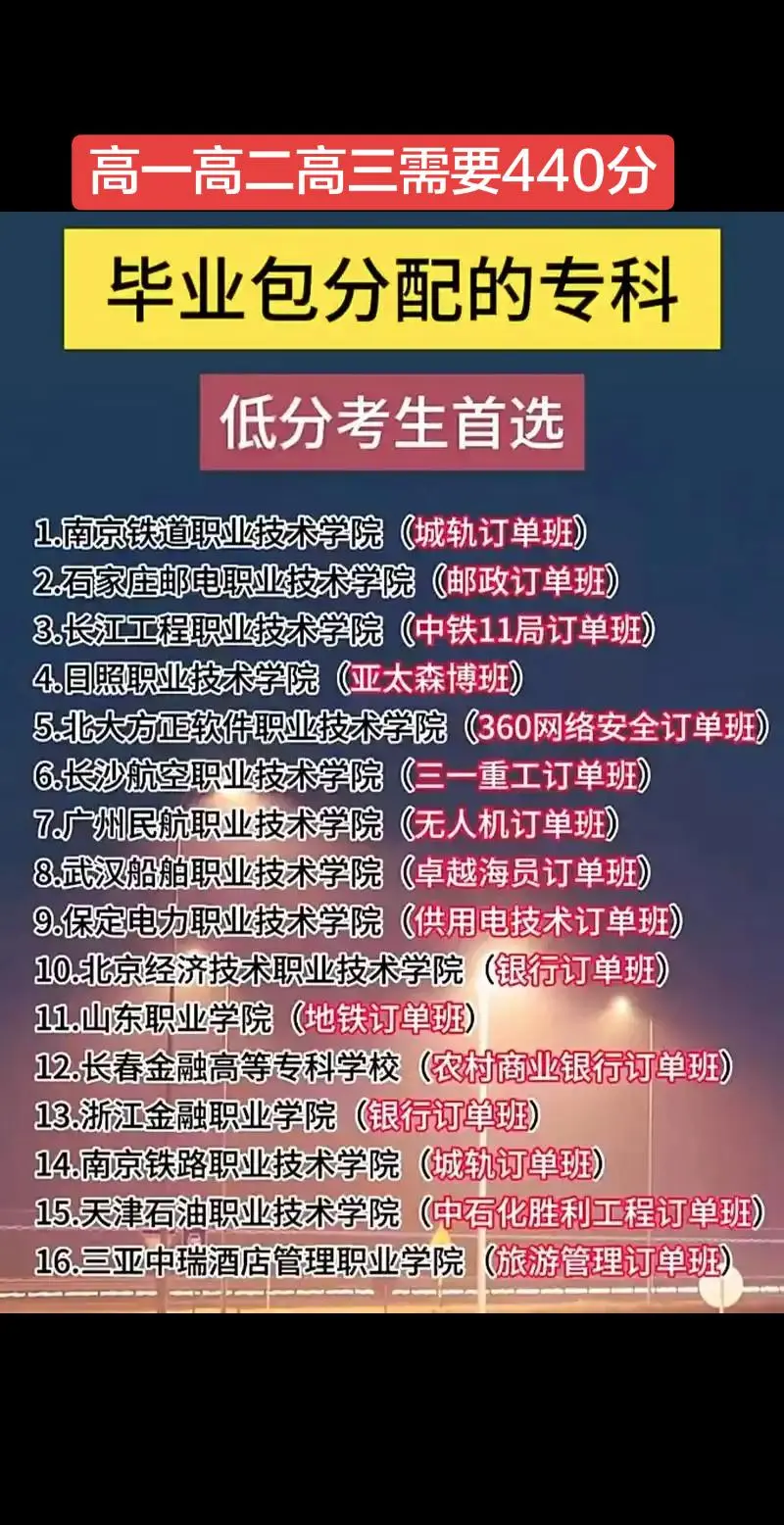 大专的出路在哪里？有些大专录取分数超过了本科，毕业包分配的公办大专有哪些？