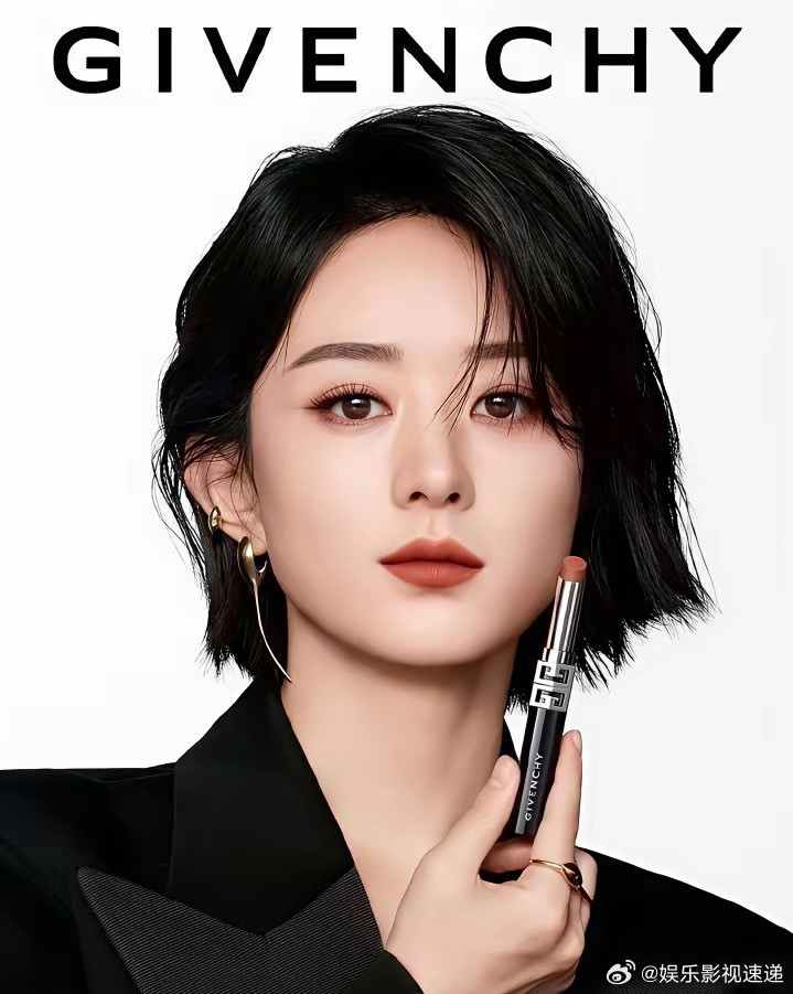 赵丽颖的纪梵希彩妆全球代言广告上线了，都说这是她继败仗迪奥之后的又一翻身代言。​