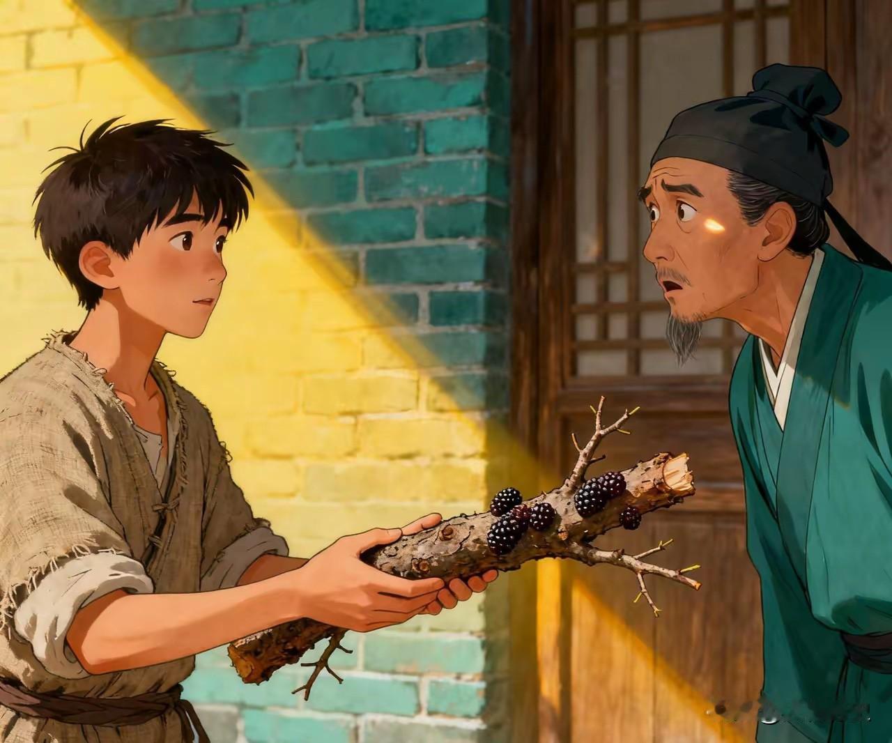 东汉末年，一位公子得了风湿病，连下床的力气都没有，整天瘫卧在床上。被派去取药的小