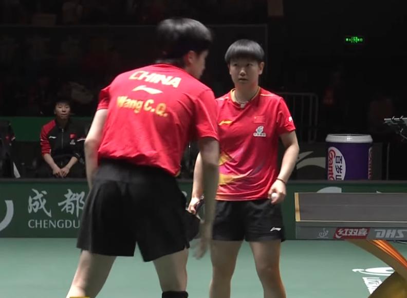 我去！莎头也玩起了心跳，今天孙颖莎/王楚钦迎战崔孝珠/吴俊成，刚开始莎头3: