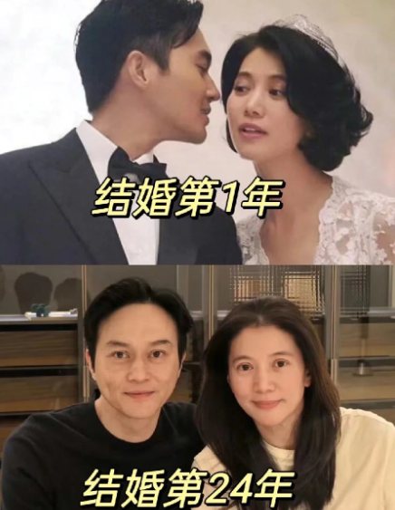 张智霖对袁咏仪的爱就是那么一如既往，天生一对啊！袁咏仪和张智霖绝对是天生一对