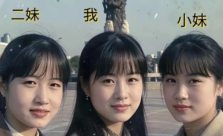 二妹明眸皓齿，小妹绝代佳人，我更不用提了，肯定都比她俩漂亮还有气质多了。你会选我