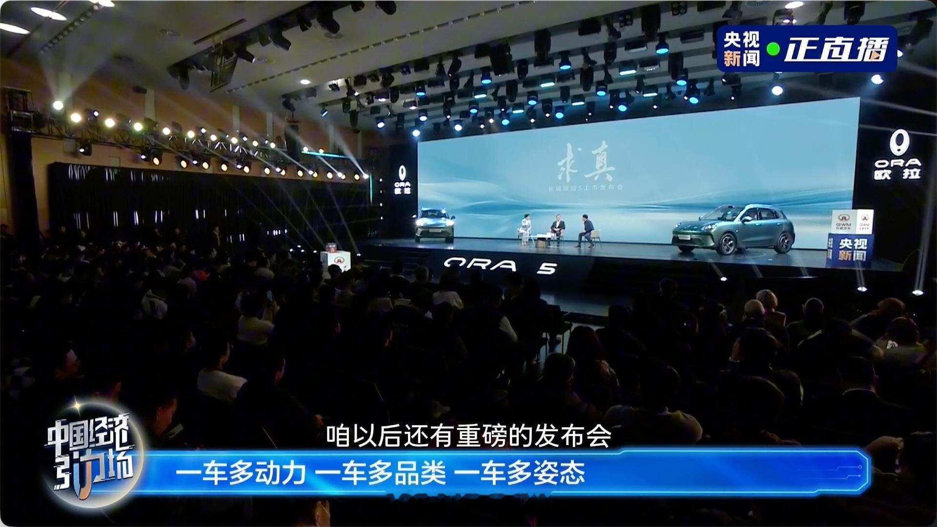 魏建军向用户为新平台征名在魏总对话央视直播项目《求真》里，再次向现场观众介绍起