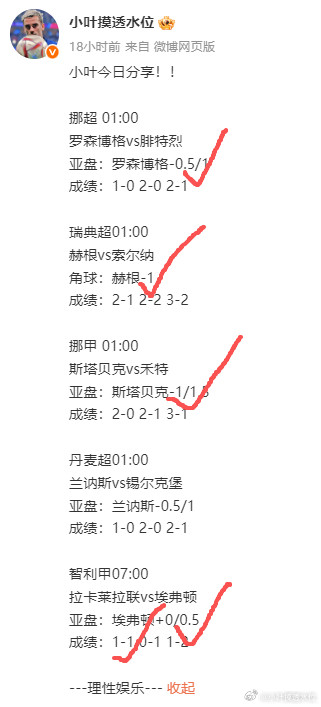 昨晚初盘五中四成功拿下！今晚欧冠继续发挥！