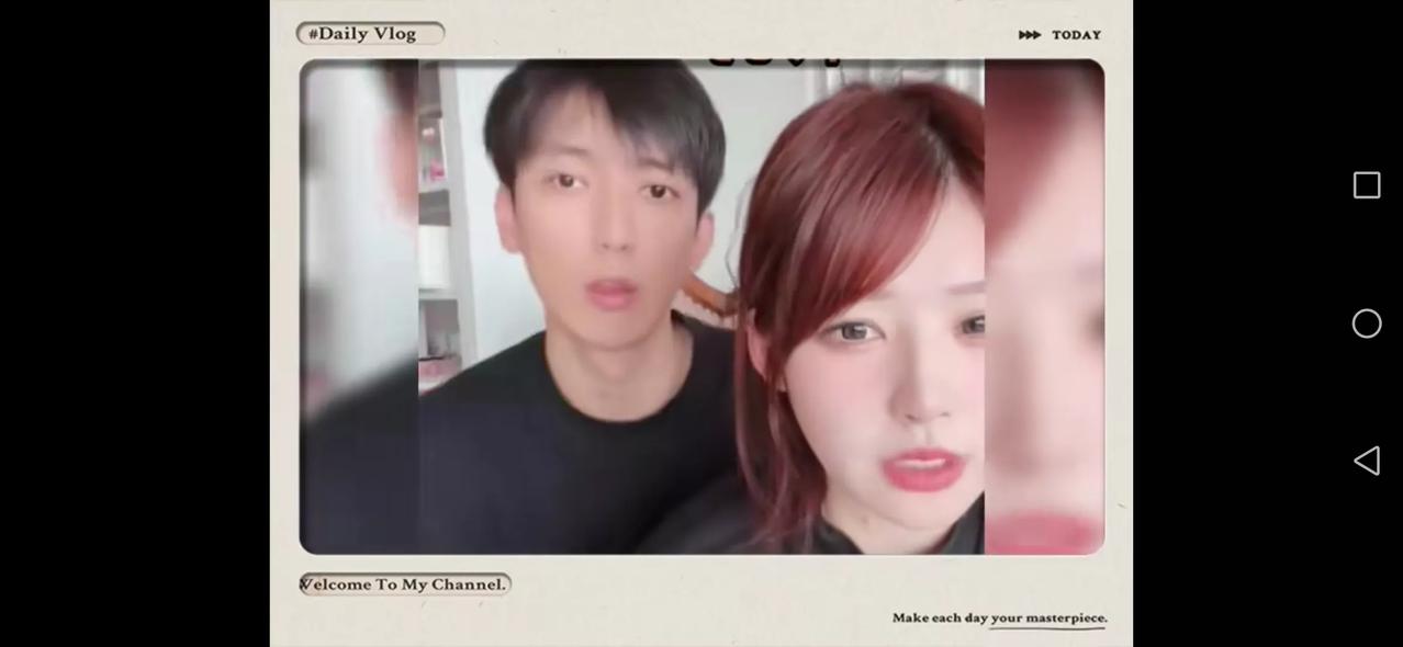 黄一鸣突然让现男友出镜，小伙子还挺帅。恐怕她赖以直播的未婚妈妈形象要坍塌了，即使