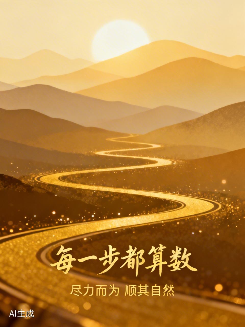 走过的路，每一步都算数，付出的心，每一份都值得。不纠结过往，不焦虑未来