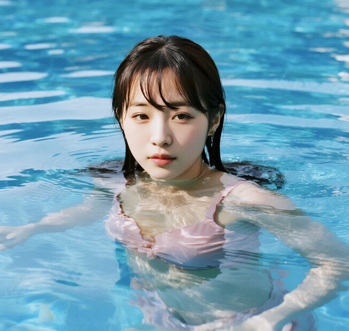 逐浪女神：水中的自由与奔放