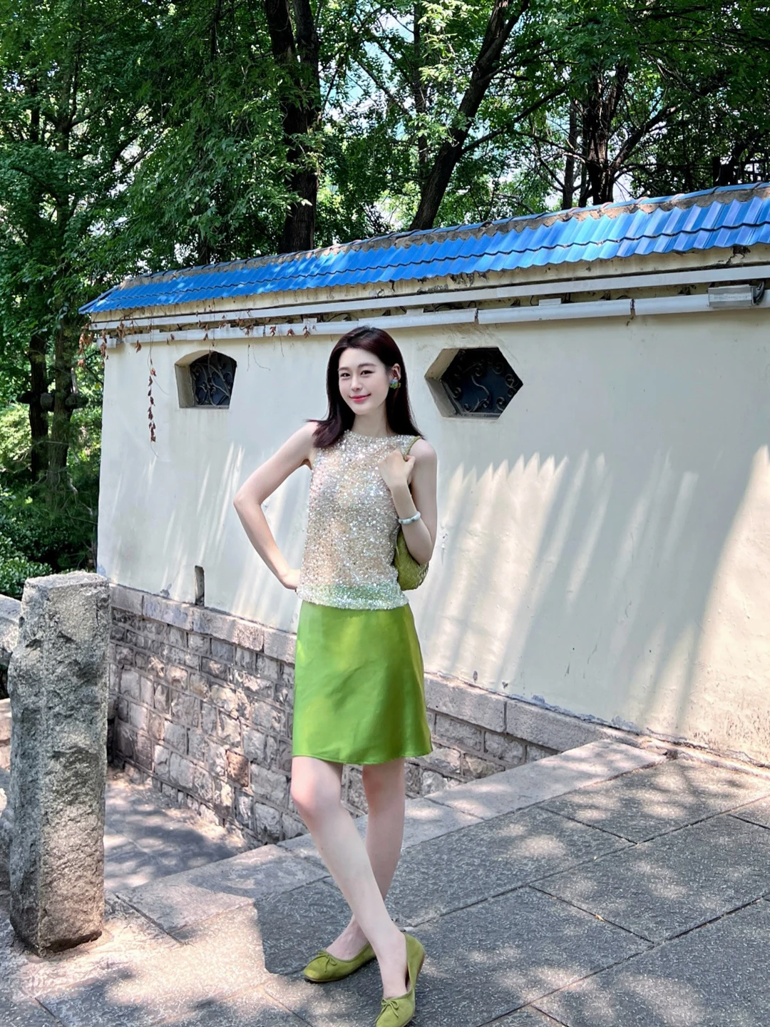 胶片🎞️简简单单出个门 绿色带来夏日清爽🍃