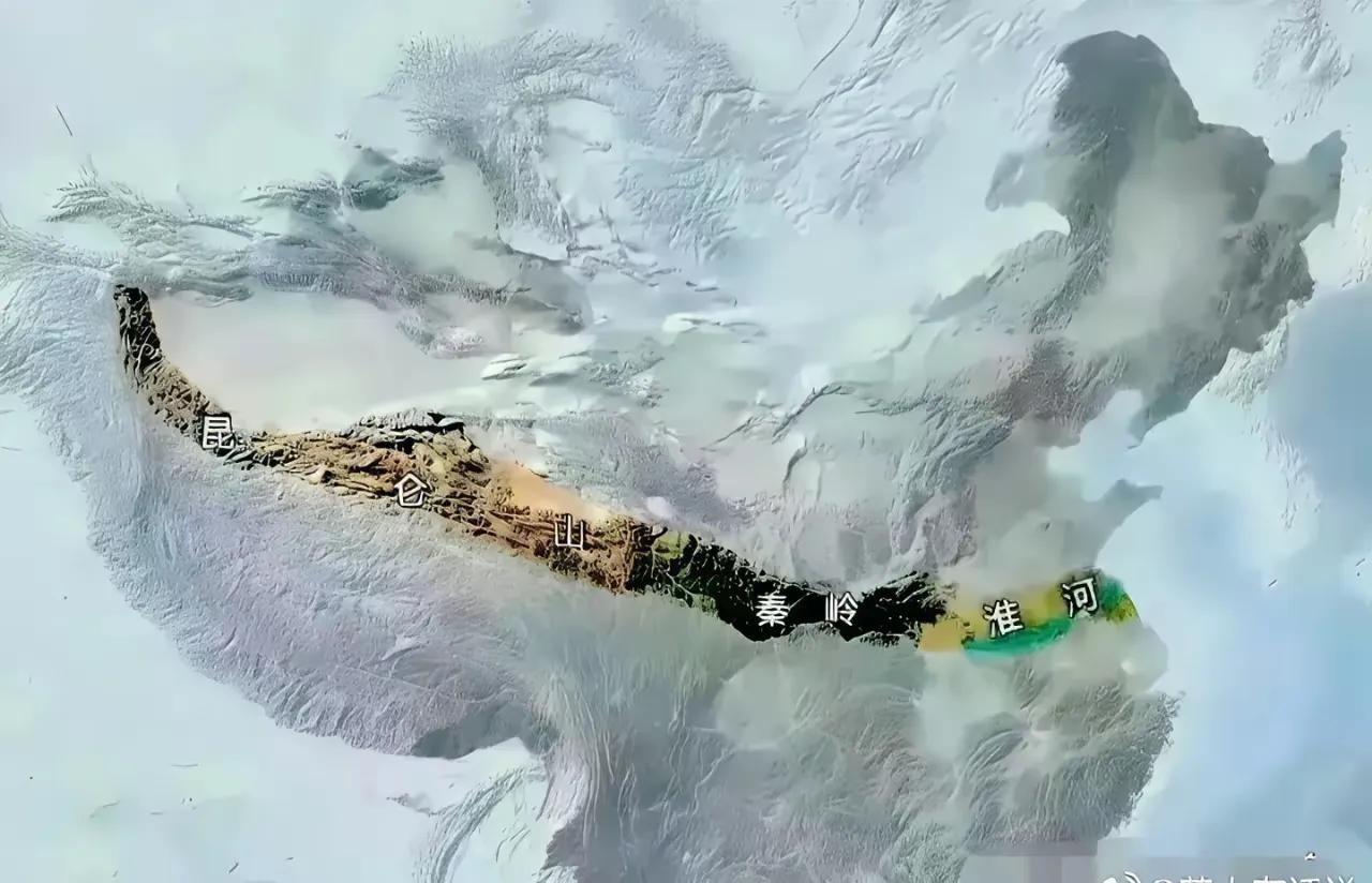 淮河作用堪比昆仑山，秦岭吗？