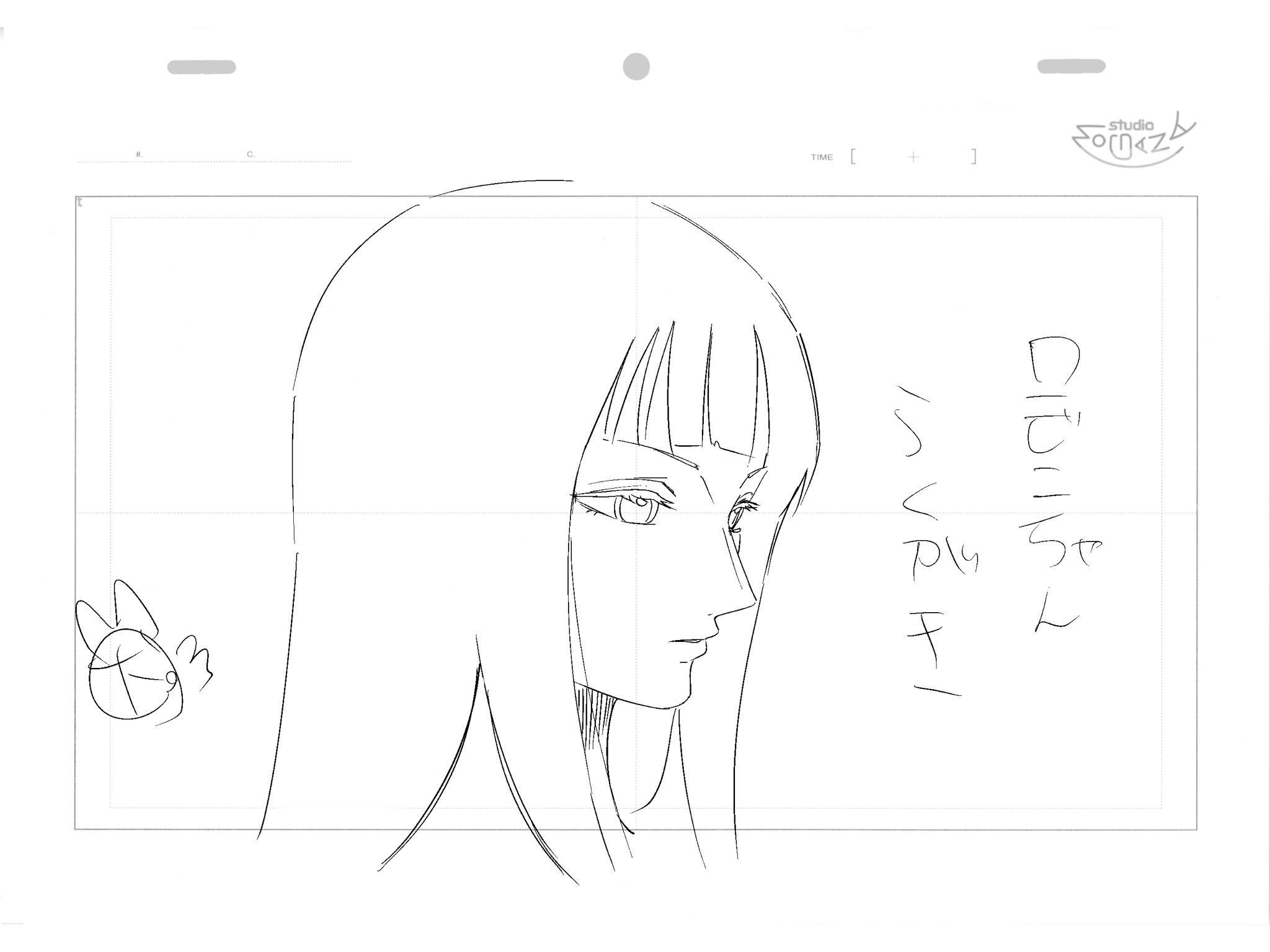 来自动画原画师犬最新绘制的妮可·罗宾！海贼王航海王妮可·罗宾​​​