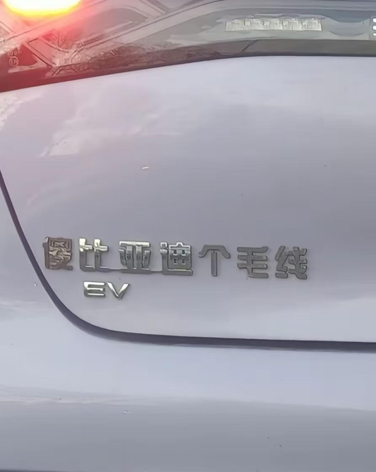 你们要是遇到前面这车怎么办？终于知道为什么很多人都讨厌比亚迪了。本身名字听起