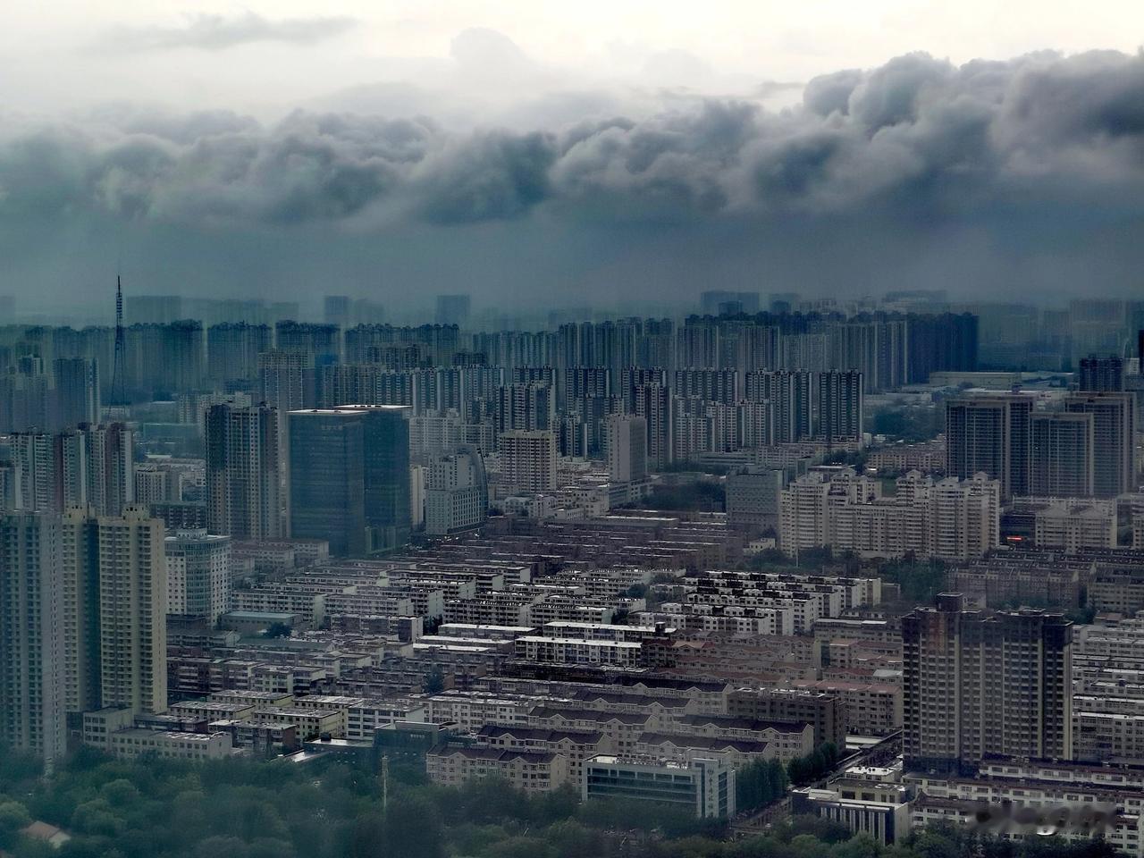 雨后的保定保定身边事保定大雨