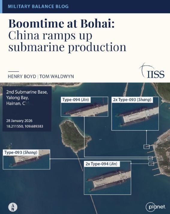 中方09V核潜艇下水后，美媒点评称就质量而言，几乎肯定落后于西方！最近，新型09