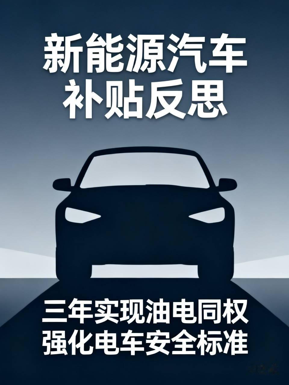 国家对新能源汽车的各种补贴优惠，就像以血养蛊，开始时，蛊虫还小，需要的精血不多，